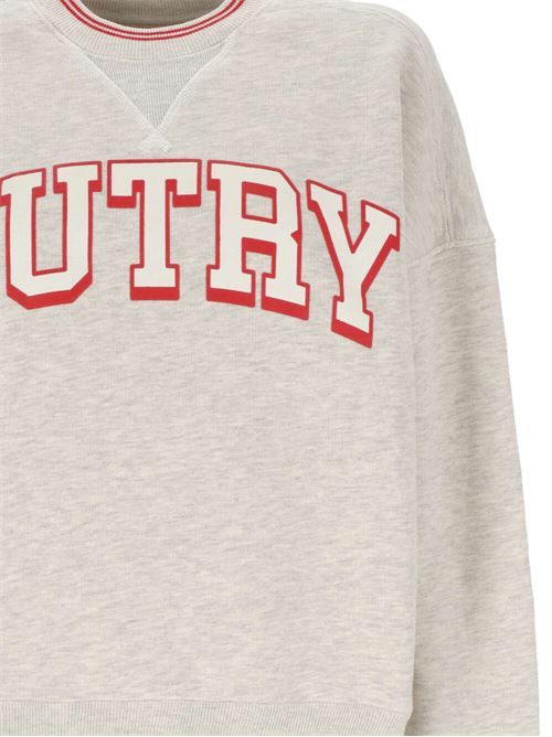 Light grey/light beige/red sweatshirt Autry | SWPW524MAPPAREL MELANGE